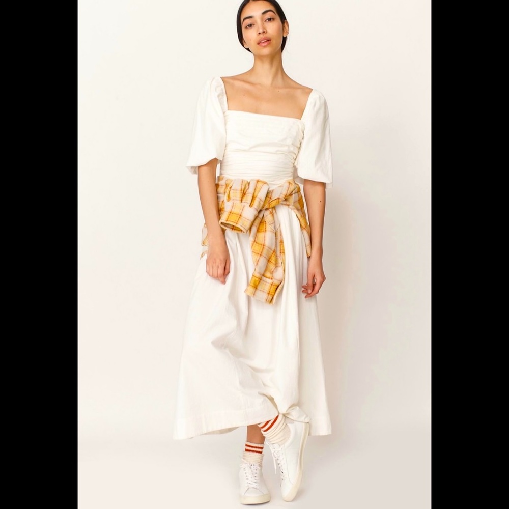 Free People Ain’t She A Beau Midi Dress